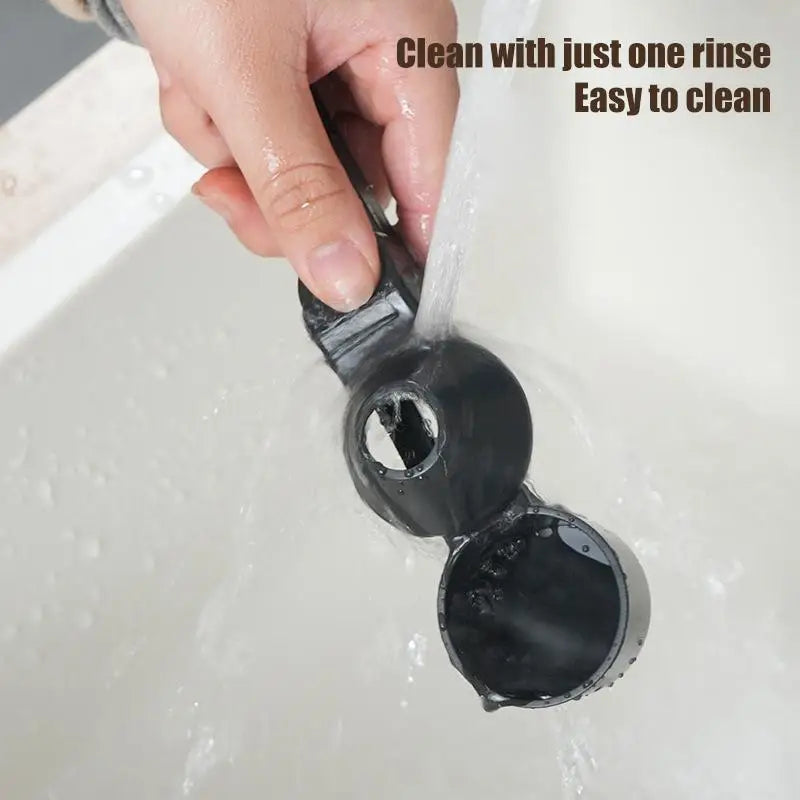 ✔Spill-Proof Protein Powder Sliding Spoon Reusable With Longer Handle Coffee Scoop Measuring Spoon Funnel Kitchen Gadgets