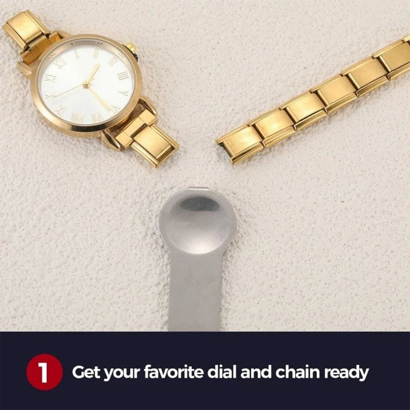 Irregular alloy case Arabic numeral classic dial Stars-shaped diamond-encrusted fashion Stainless Steel Bracelet ladies watch