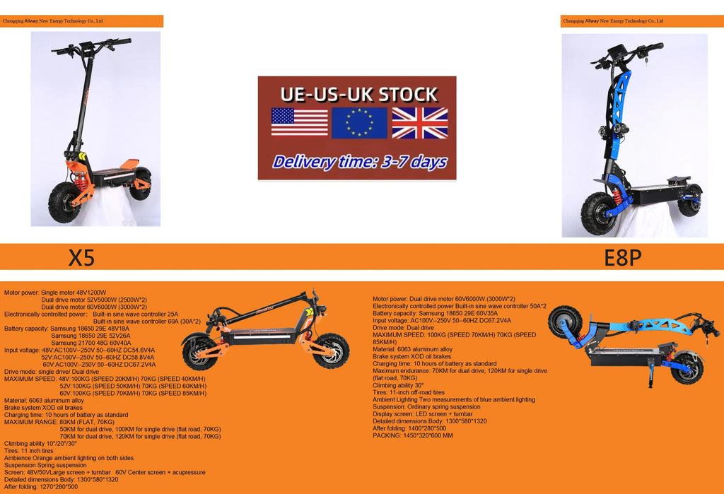 STLF 2025 NEW E Scooter 60V 52 Ah High Power Wattage Off-road Scooter 4WD Adults Toy Electric Quad Bike 4x4 Electric Quad Bike