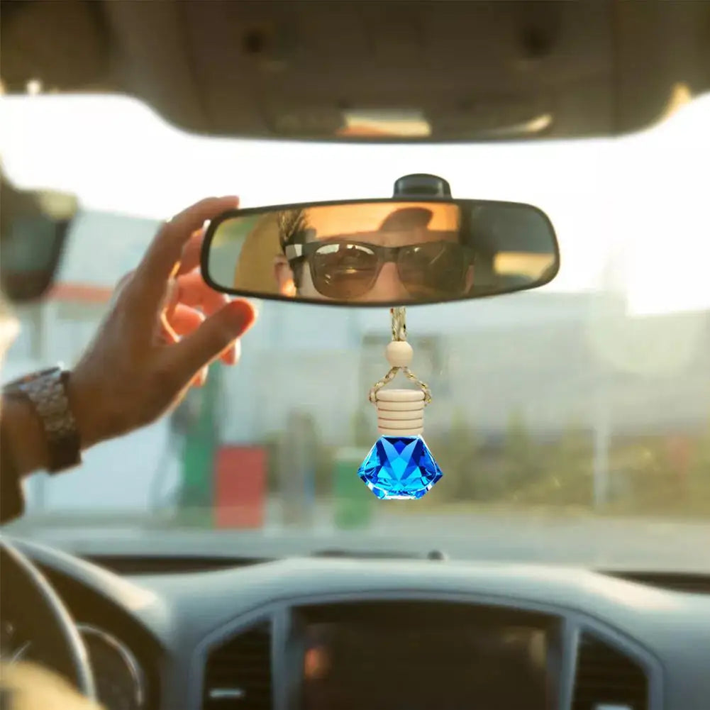 Car Perfume Pendant Include Essential Oil Air Fresheners Universal Car Supplies Novelty Auto Flavoring Car 7ml Car Hanging Oil