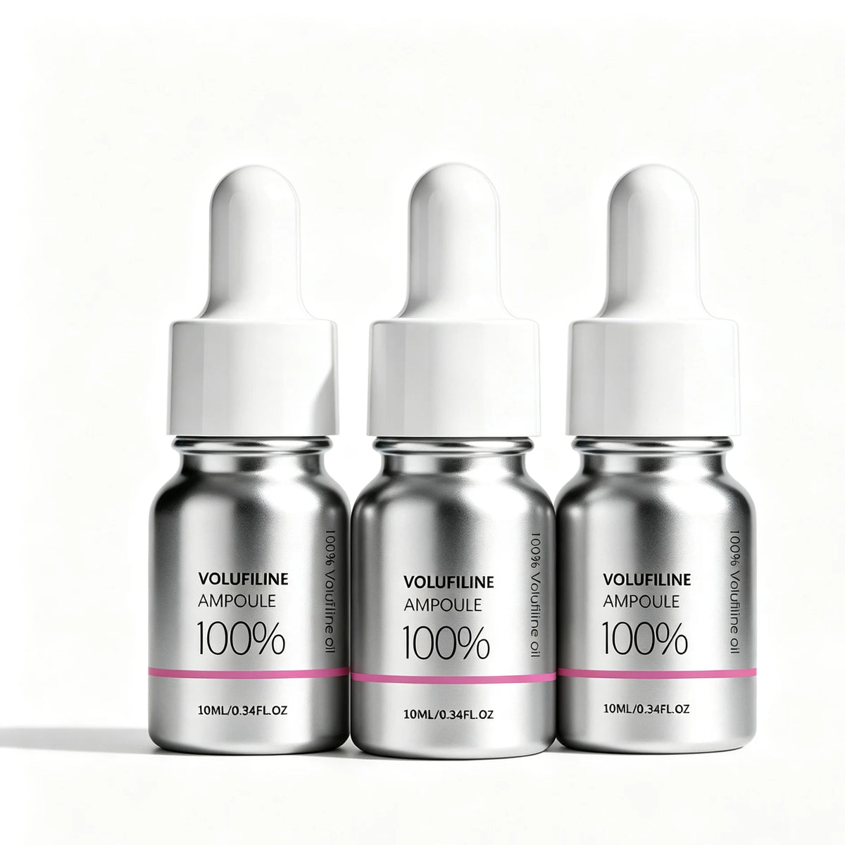 Volufilin 100% Facial Ampoule Serum,Pure Volufiline Plumping,Improve Depressions&Facial Reshaping,Hydrolyzed Collagen Elastic Lifting&Deep Hydrating Glow Moisture,Versatile Multi Zone Application&Concentrated Ampoule Formula,