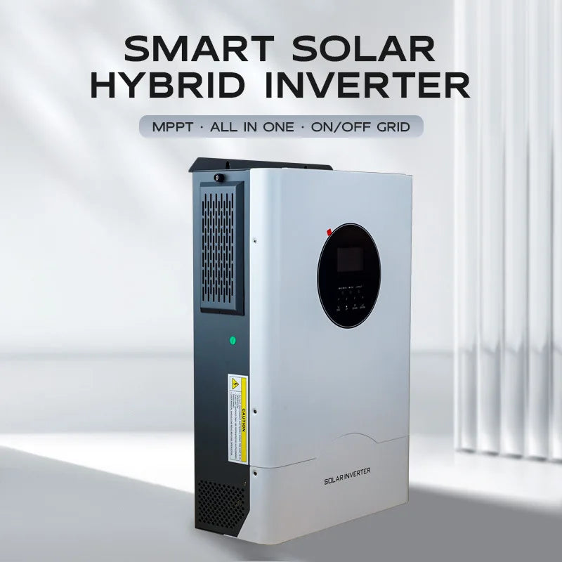 3KW 5KW 6KW 11KW Hybrid Solar Inverter Pure Sine Wave 220V 240V MPPT Solar Panel Inverter for Battery Home Off / Grid Tie System