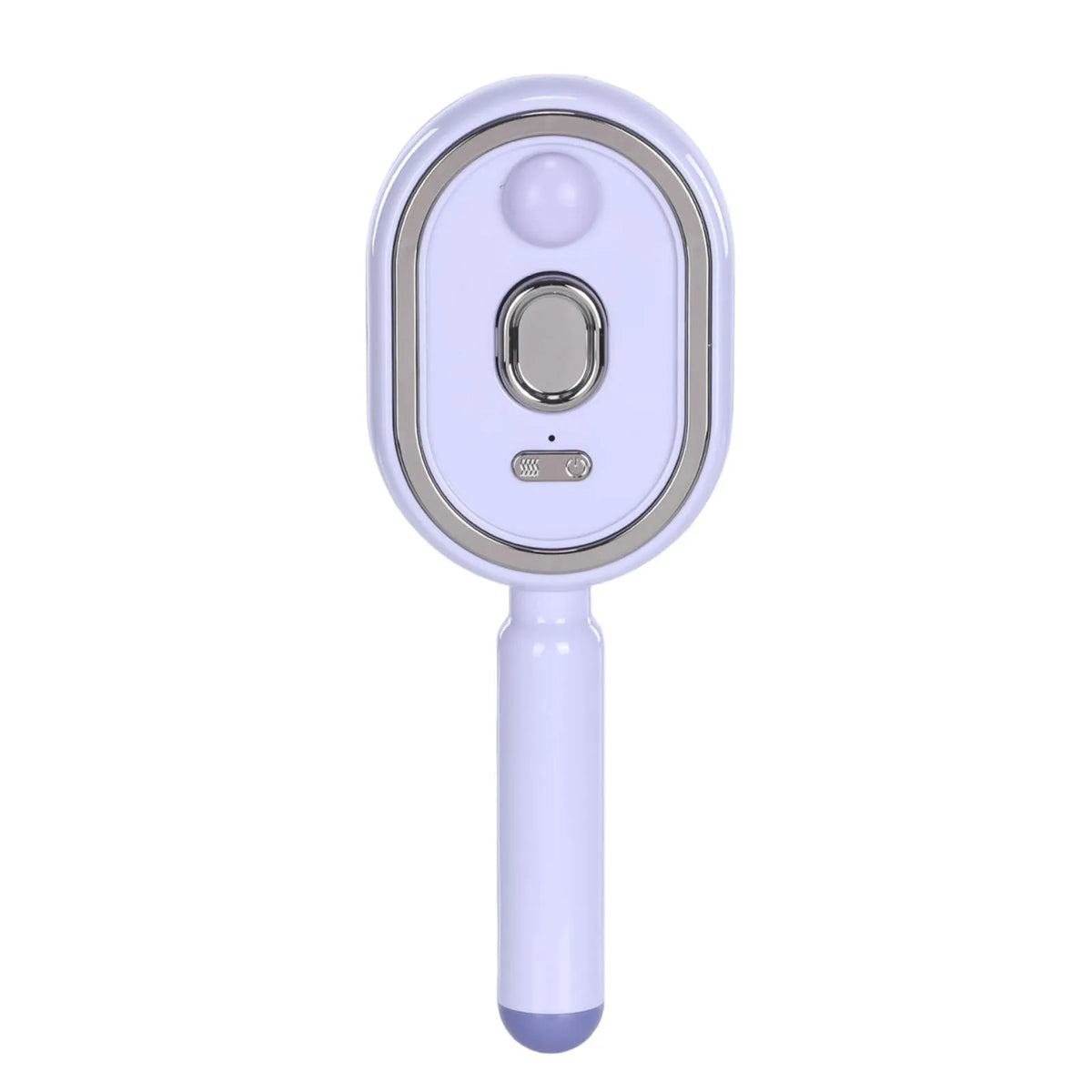 Electric Steam Brush with Water Spray Portable Cordless Hair Tool Anti-Static Red Light Hair Brush for Both Long & Short Hairs