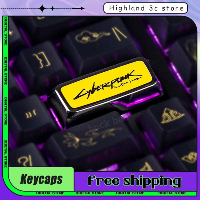 Lucy Personalized Keycaps Metal Original Factory E-Sport Accessories For Mechanical Keyboard Customized Computer Gamer Gifts