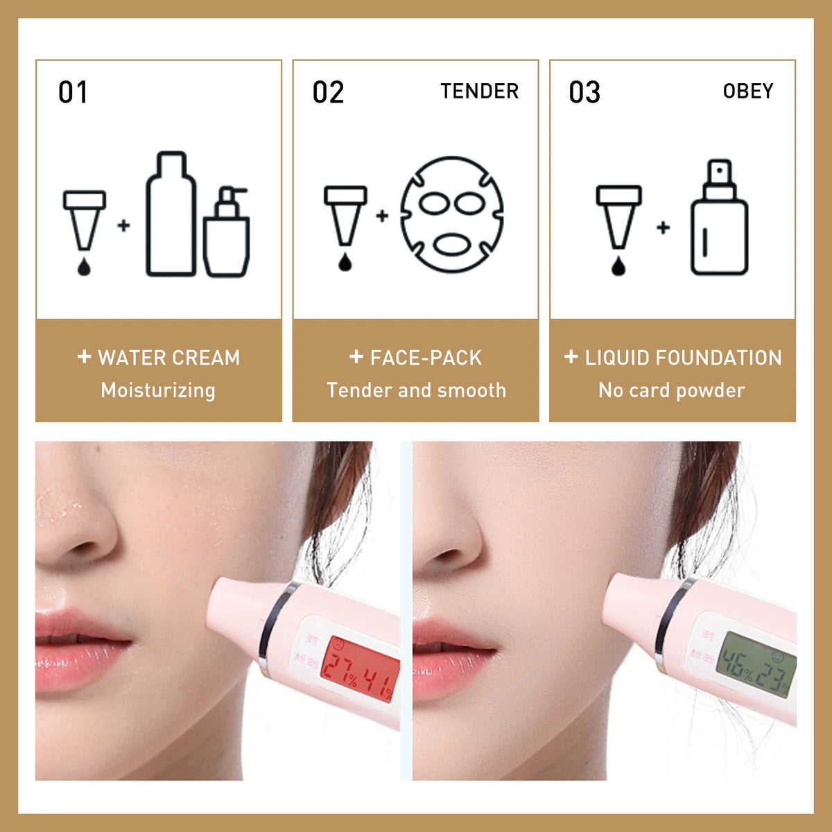 150ml Rice Toner Moisturizing Firming Skin Soothing Repairing Skin Barrier Nicotinamide Brightening Rice Facial Toner Skin Care