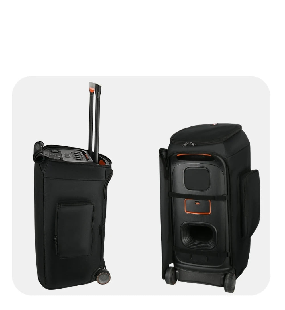 Protective Case For JBL PartyBox STAGE 320 Speaker, Travel Carrying Case Dust Cover with Double Pocket Nylon Mesh Sound Cover