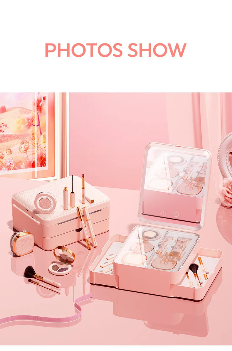 12 Piece Beauty Gift Set Makeup Kit All in Full Face Skincare The Ultimate Birthday Or Valentine's Day Surprise for Her