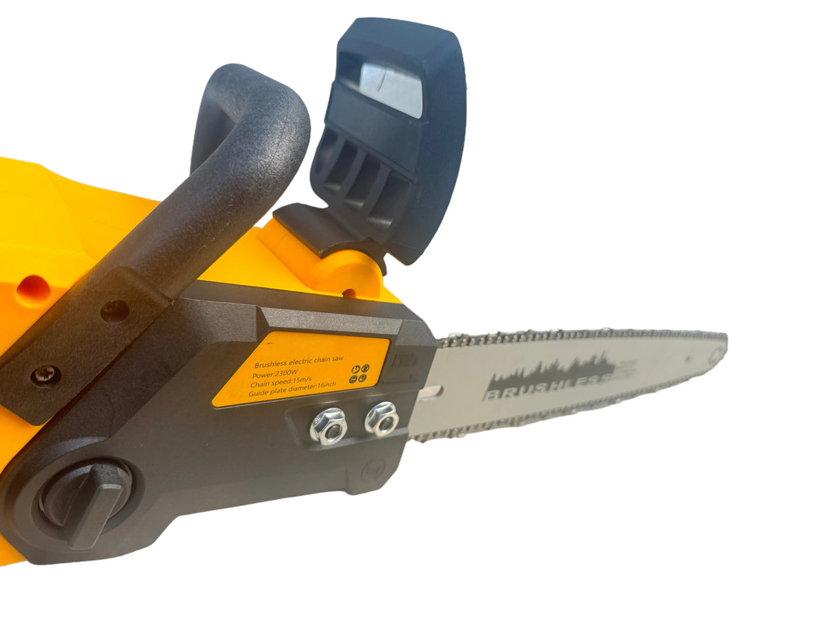 16-Inch Brushless 2300w Chainsaw 40V (2 x 20V) Cordless Battery Powered Chain Saw Power tools For DeWALT 20V battery