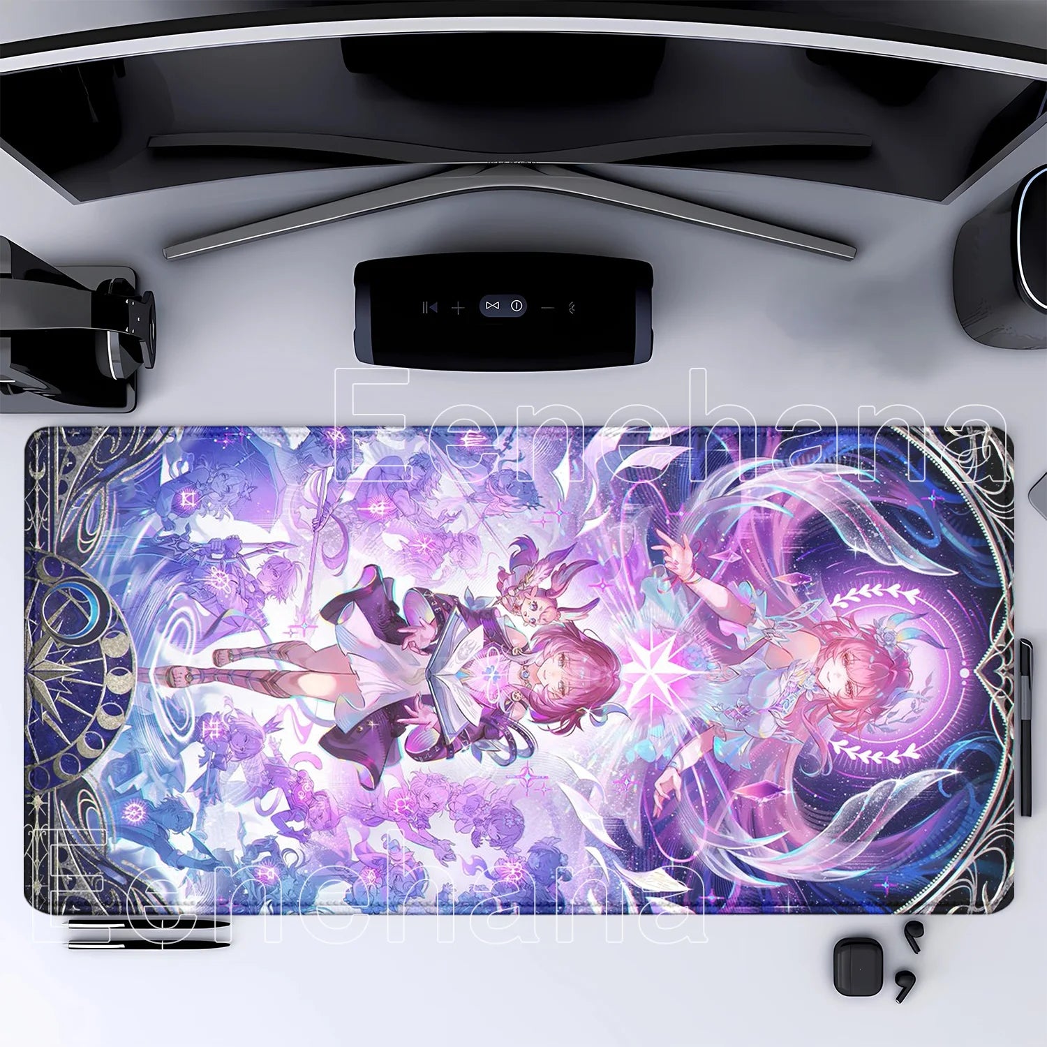 Mouse Pad Honkai Star Rail Cyrene HD printing Pretty Gaming Lock Edge Large Rubber Anime kawaii Mousepad Laptop offices Desk Mat