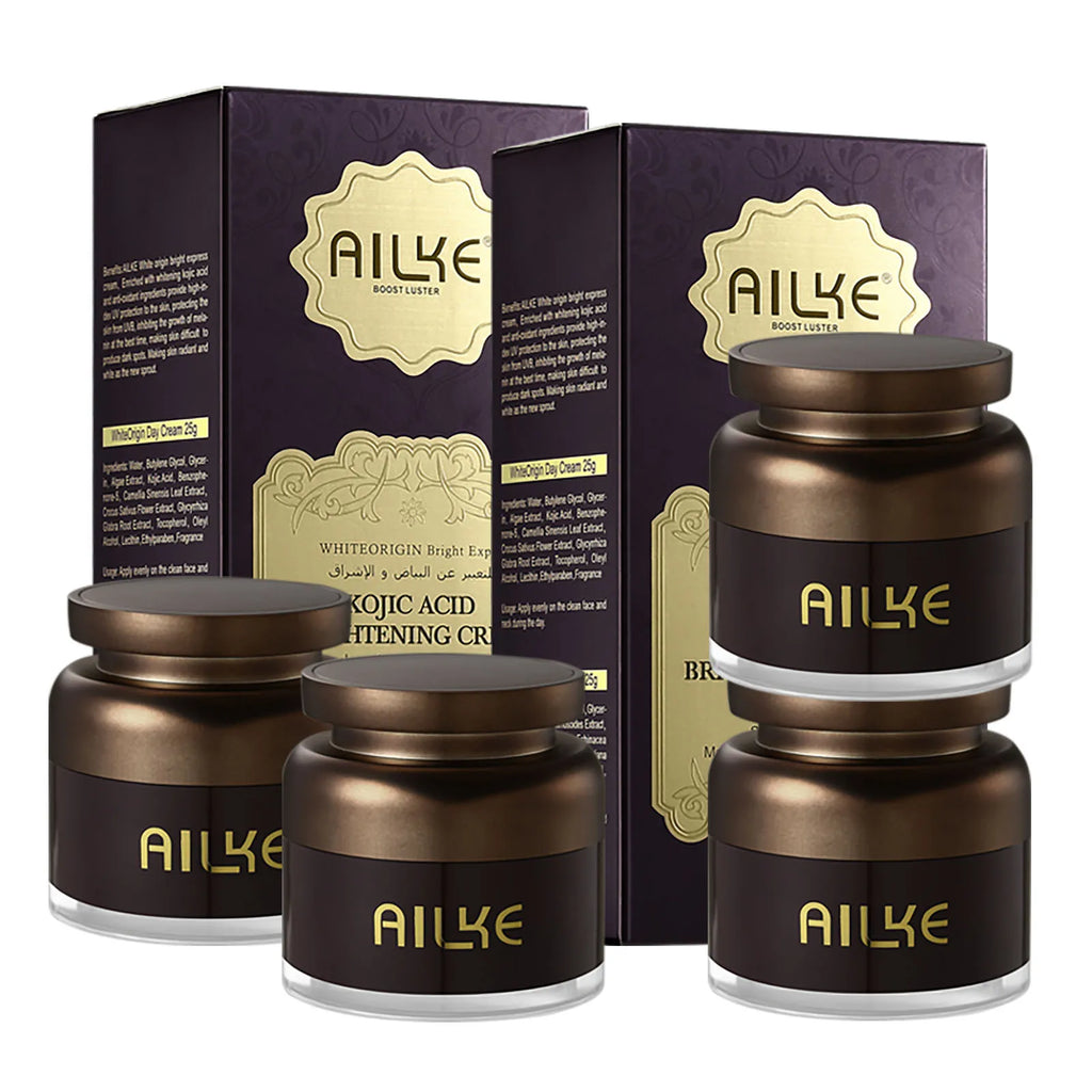 AILKE Facial Whitening Skin Care Women Set, Brighten, Even Skin Tone Kit, Anti Dark Spots, Freckle, Pigmentation, Moisturizing