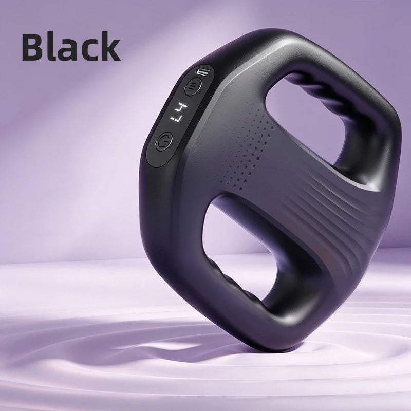 Lazy person's fascia ring fat-burning machine for belly, waist and leg slimming and body beautifying, fat-burning massage device
