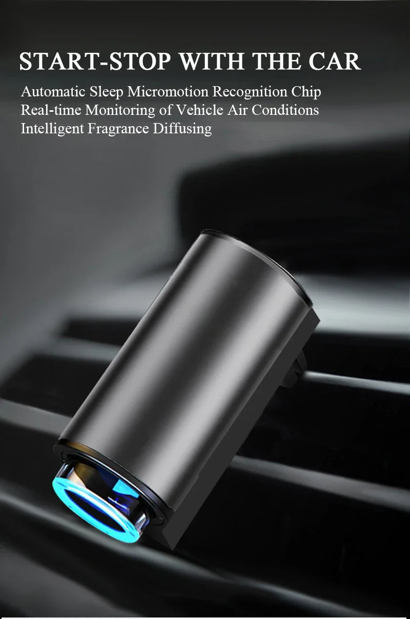Electric Aroma Diffuser Air Freshener In The Car Air Vent Mist Humidifier For Removing Odors Auto Interior Car Accessories