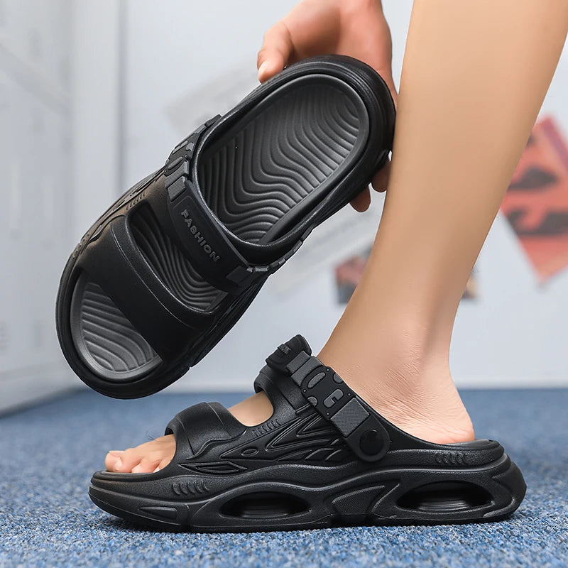 New Popular Summer Non-Slip Slippers for Men and Women, Men's Beach Sandals and Slippers
