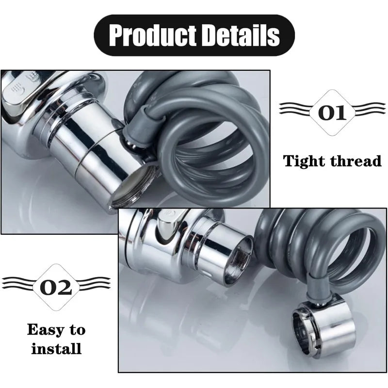 New  Universal Kitchen Gadgets Accessories 3 Modes Sink Faucet 360 Degree Rotation Filter Extension Tube Shower Water Saving Ta