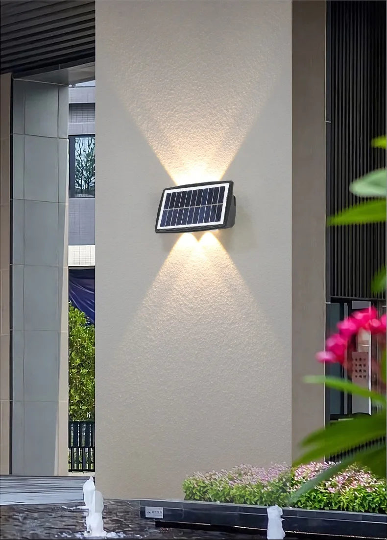 Led Garden Solar Lights Outdoor Wall Lamp Outdoor Lighting Latest Durable Long Life Outdoor Protection IP65 220V