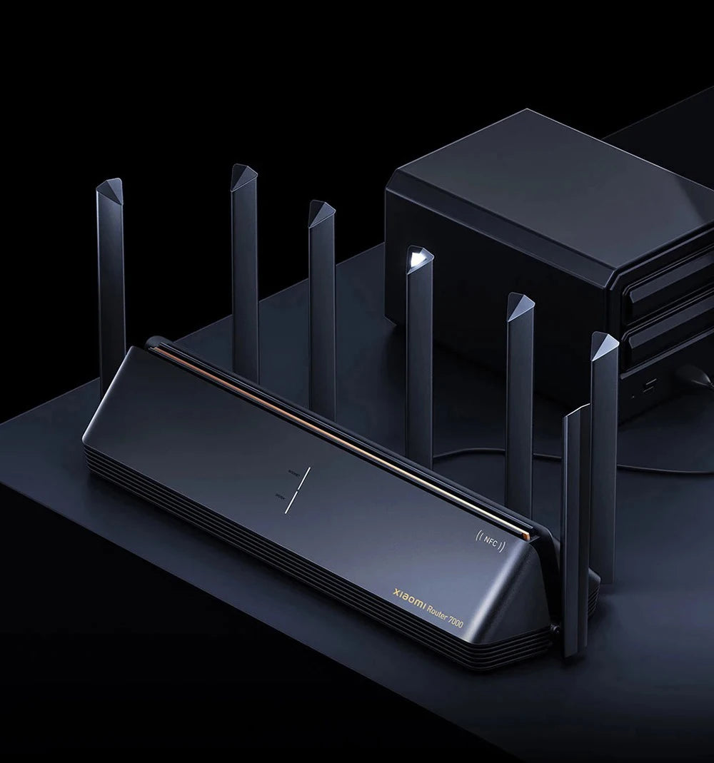 NEW Xiaomi Mi Router BE7000 Tri-Band WiFi Repeater VPN 1GB Mesh USB 3.0 IPTV 4 X 2.5G Ethernet Ports Modem Signal Amplifier -CN