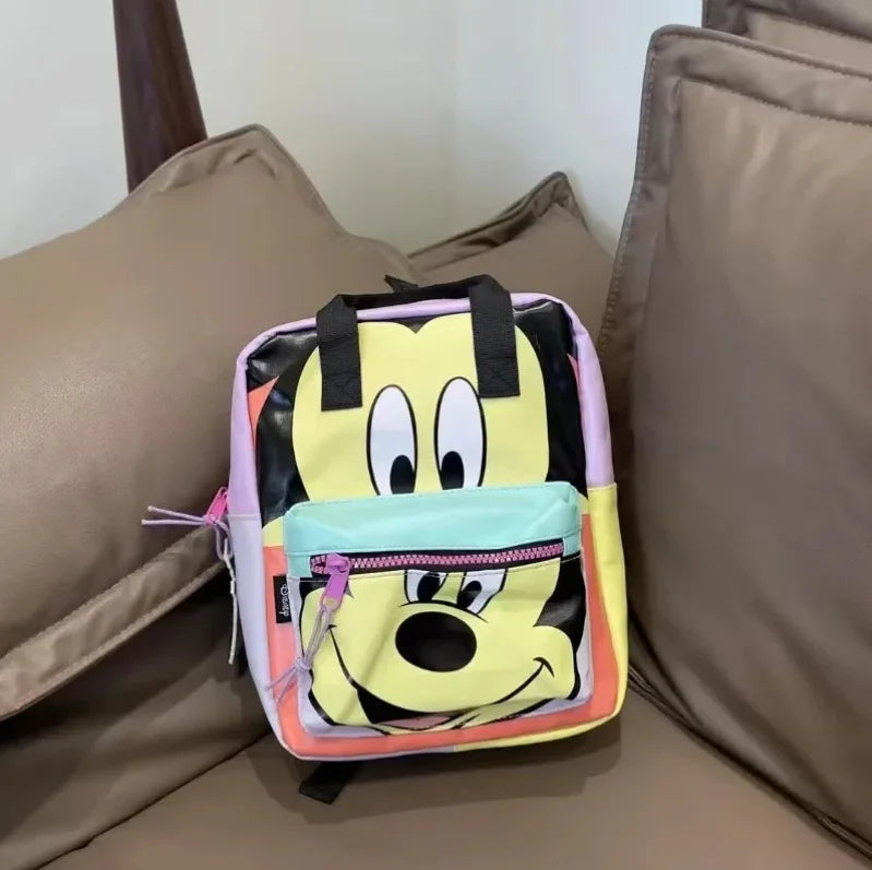 Cartoon Fashionable and Casual Women's Backpack Cute Cow Print Backpack Soft and Durable Fabric Backpack Suitable for Daily Use