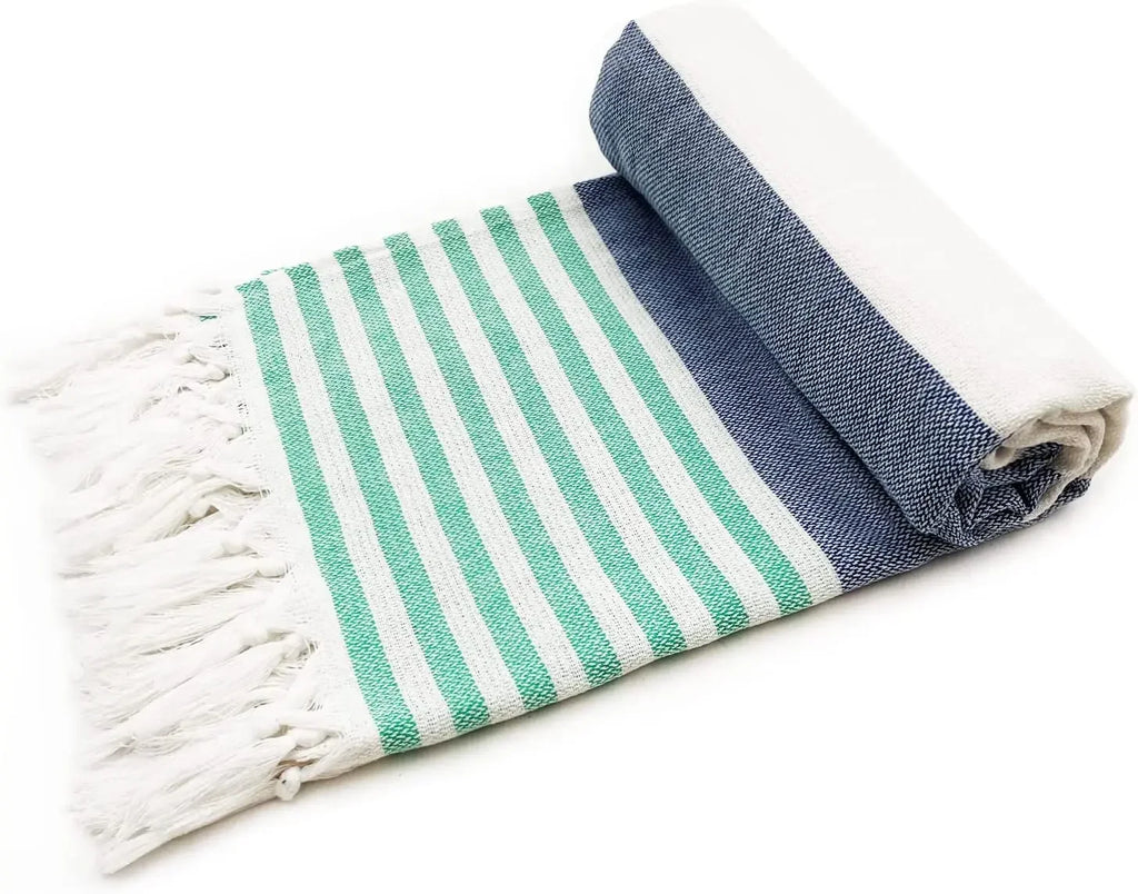 Turkish Beach Towels 39*7" Oversized  Quick Dry Sand Free  Bath  Pool Gym and Bathroom