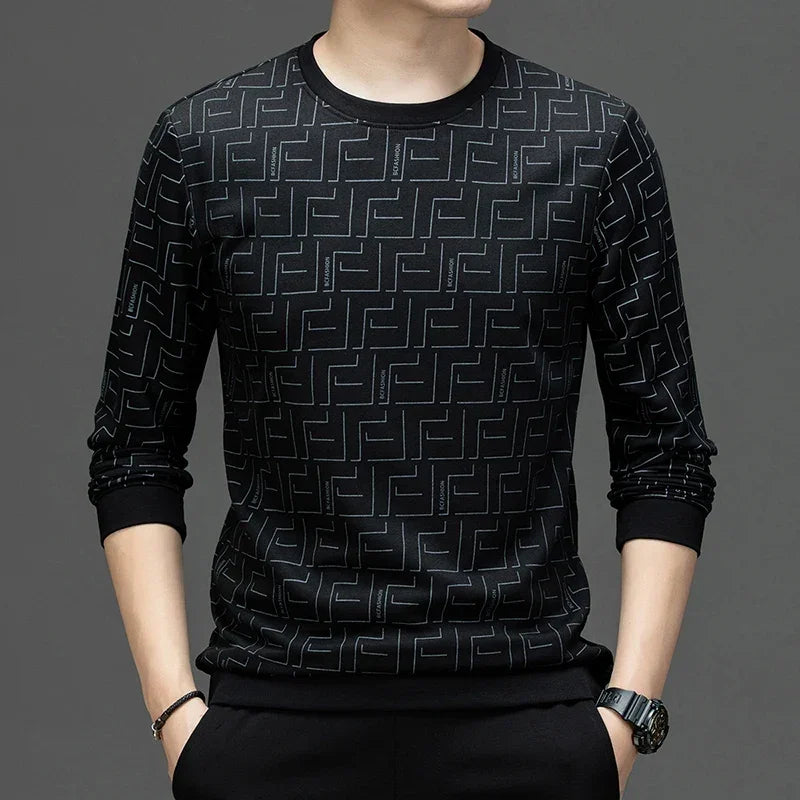 ABOORUN Men's Casual Pullover