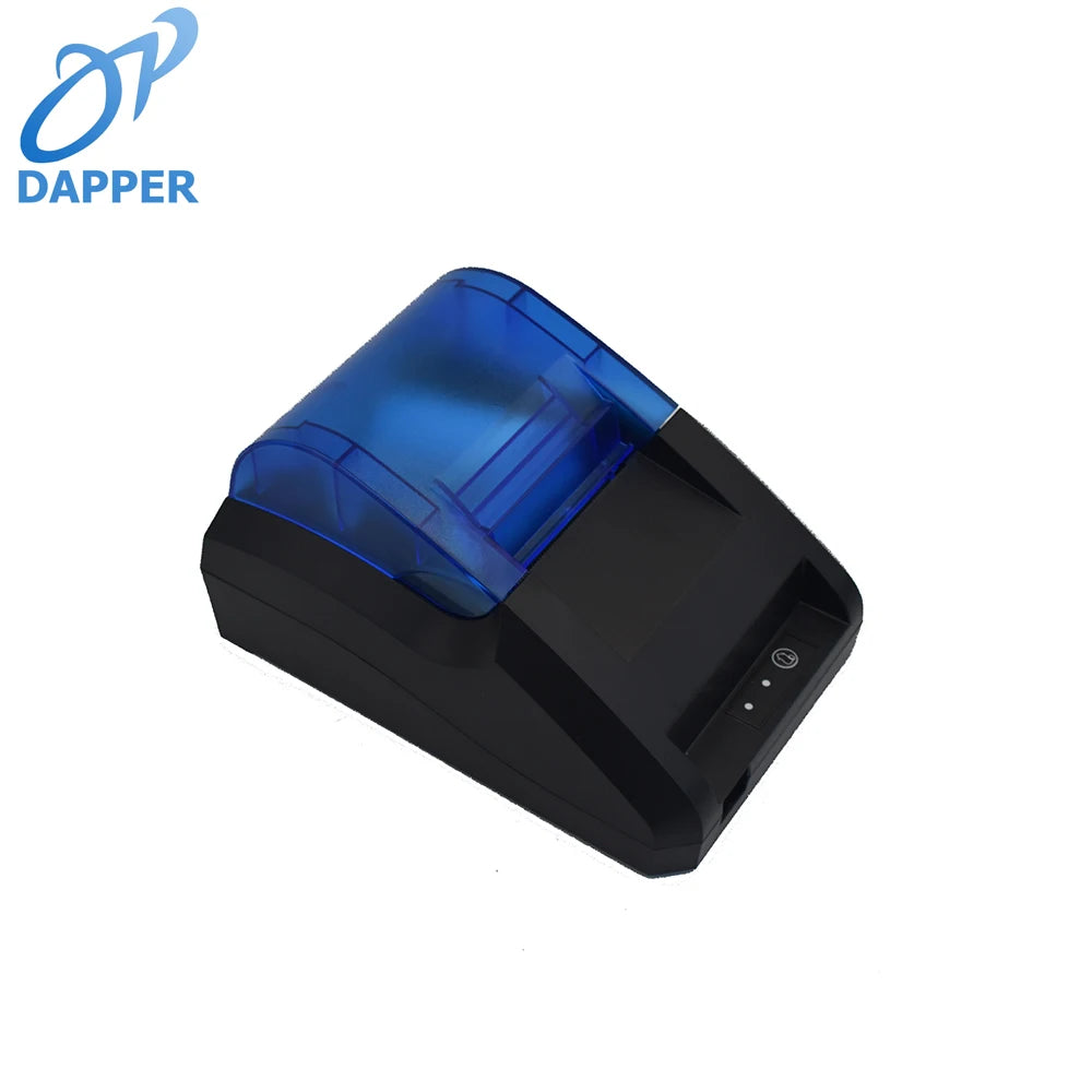 Small Desktop Thermal POS Receipt Printer for Retail Wireless Bluetooth Invoice Printing Machine with Cash Drawer