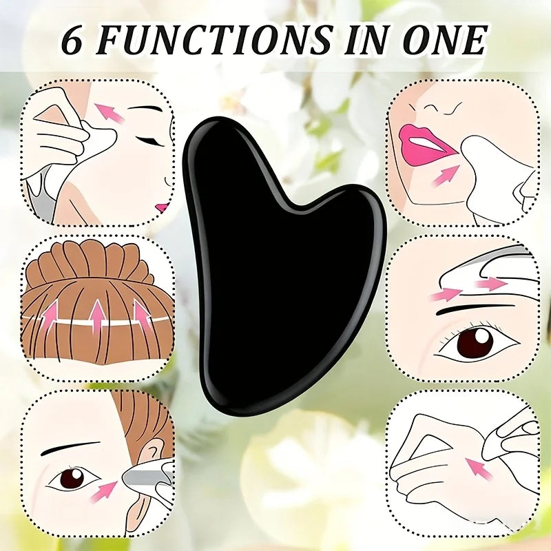 Beauty Massage Tool Sets, New Lightweight Plastic Beauty Stick, Dual-Ended Face, Body Massage Tool Includes Roller Massage