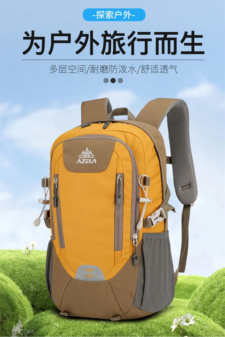 Outdoor Hiking Backpack for Women and Men Nylon Waterproof Travel Backpacks High Quality Mountaineering Camping Sports Bag