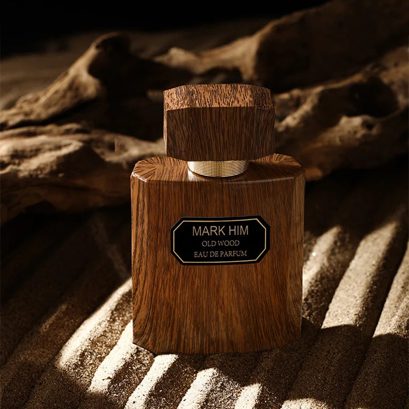 High-end Wood Perfume Brand Cologne Ebony Agarwood Long-lasting Fragrance Fresh Charm Confident Business Men Light Perfume 100ml