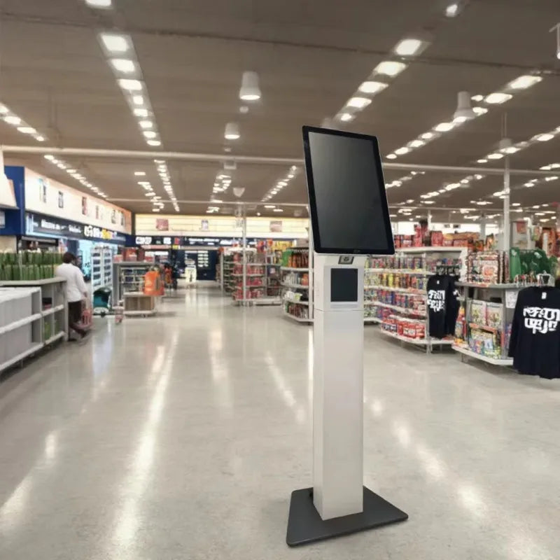 32 Android Self Ordering Kiosk for Restaurant Use Touch Screen Terminal with Receipt Printer and Menu Customization