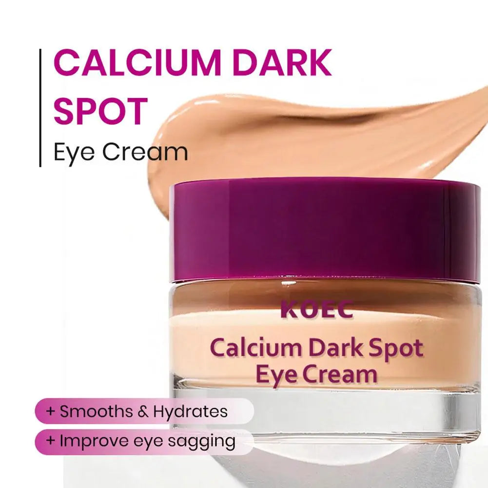 Calcium Collagen Smooth Eye Cream Niacinamide Firming Lightweight Skin Care Nourish Eye Cream Refreshing Fades Dark Circles 15ml