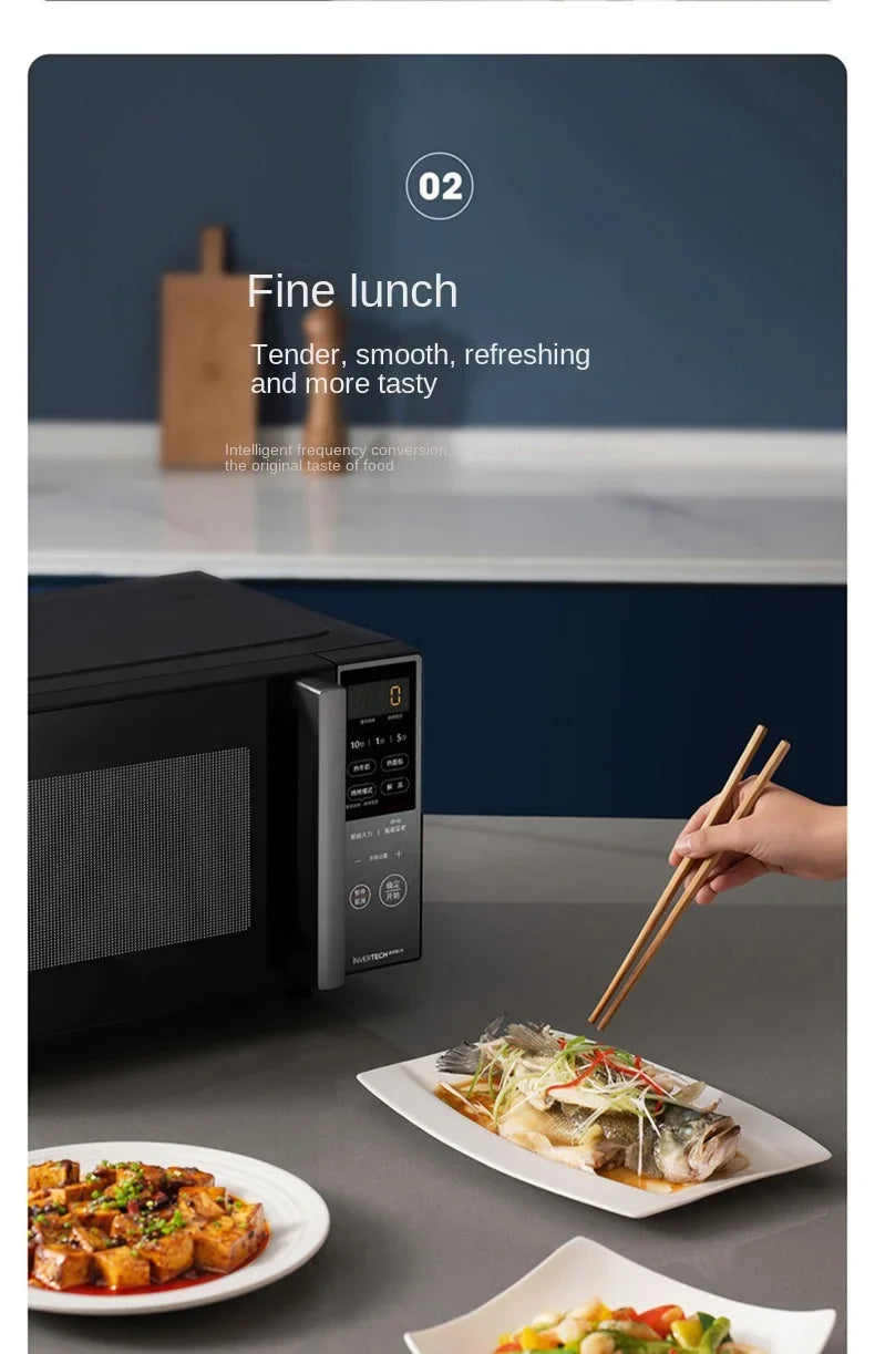 220V Midea Frequency Conversion Microwave Oven Integrated Machine Micro Roasting Level 1 Energy Efficiency Light Wave  New BDC