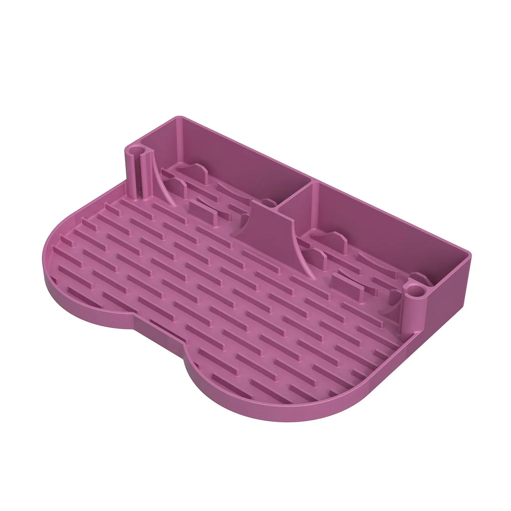 Silicone Tumbler Dry Rack Non-Slip Tumbler Drying Station Sports Bottle Drainer Stand for Stanley Cup Lid Straw