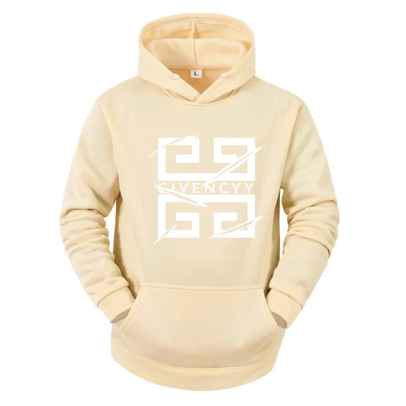 Autumn/Winter Men's 2025 Fashion Fun Pattern Printed Harajuku y2k Hoodie Casual Street Women's Fashion Street Outdoor Hoodie