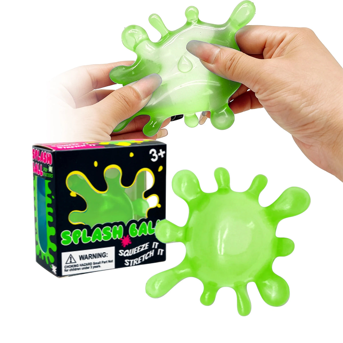 Splash Shaped Pinching Ball Slow Rebound Pressure Relief Ball Maltose Decompression Toy Squeeze Balls Blind Box Party Gif Toys