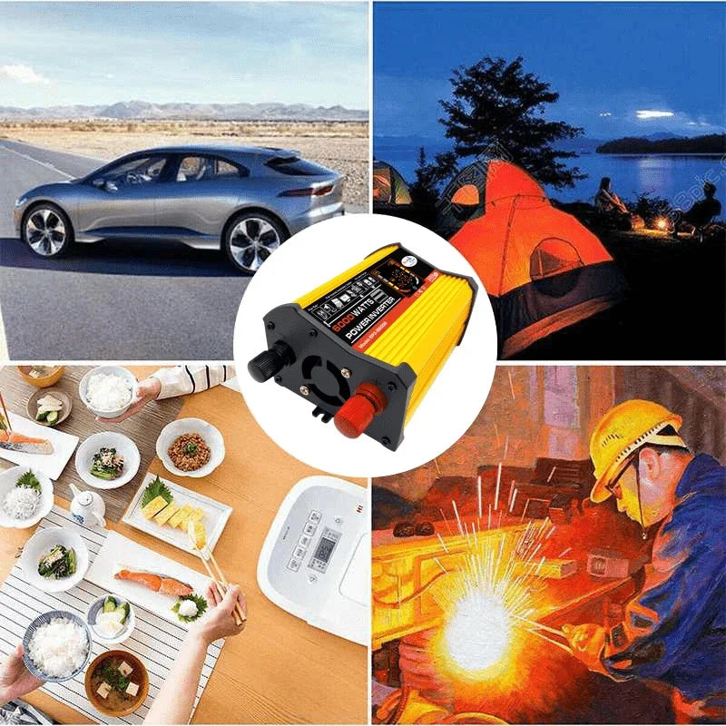 12V to 110V/220V Solar Power System 25W Solar Panel 30A Charge Controller 4000W Modified Sine Wave Inverter Power Generation Kit