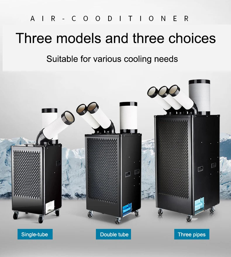 700w Air Cooler 6800BTU Mobile Portable Eco-friendly AC220-240v Industrial Air Conditioner Air Cooler