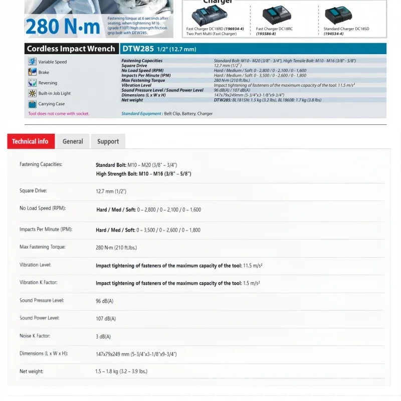 Genuine Makita 6AH BL1860B 18V Battery Power Tool Lithium-Ion Substitute LXT BL1850B BL1840B, Suitable for Use with BMS18V Screw
