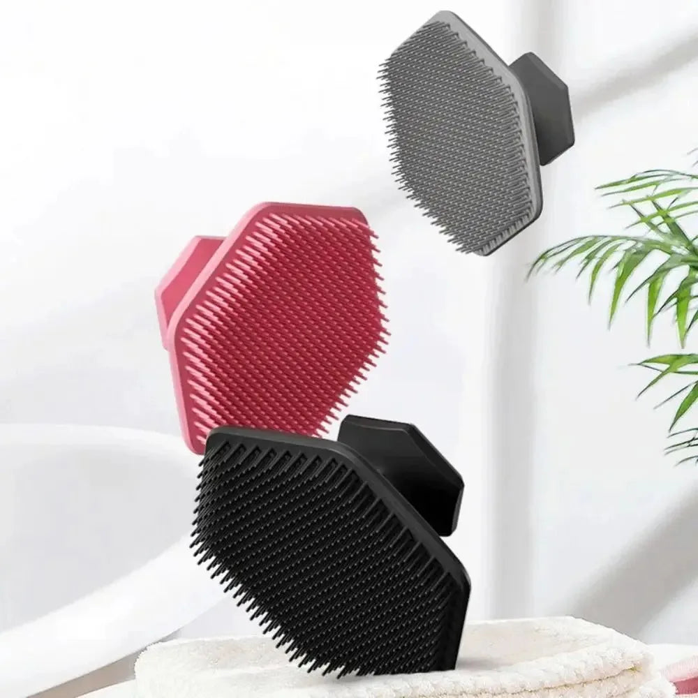 Silicone Facial Cleaning Brush, Mini Deep Clean Massage Face Scrubber for Men Shaving Daily Skincare Beauty Cleaner Accessories