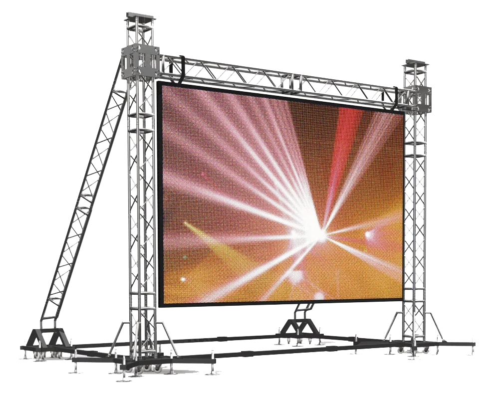 【Direct Factory Sale】Quick Install Small Lighting Booth With Stage For Sale