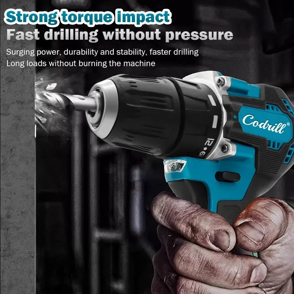 Makita DDF487 18V Wireless Brushless Drill Driver Light Lithium Equipment For Workshop Drilling And Fastening Tasks