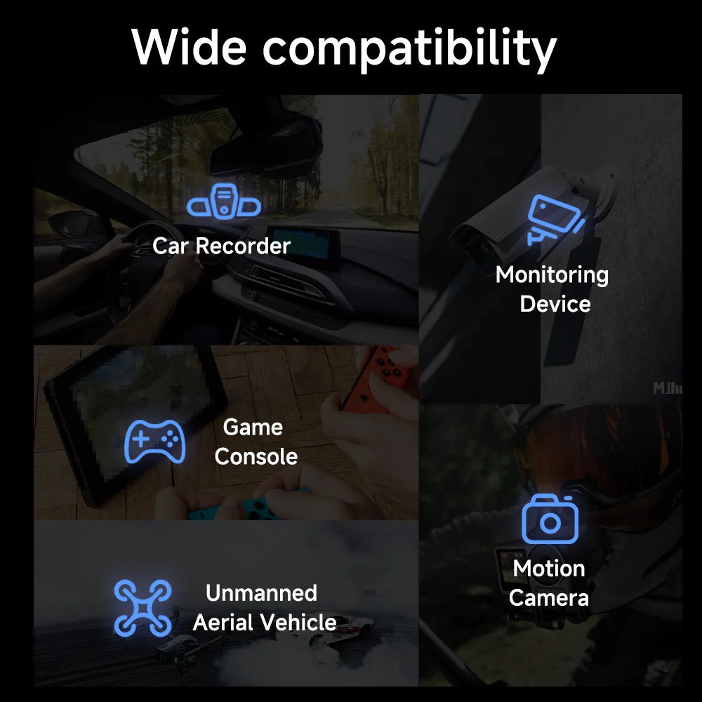 MOVESPEED B300 170MB/s TF Card A2 V30 High Speed Flash Memory Card 256GB 128GB SDXC Mini SD Card  for Camera DV Dash Cams Drones