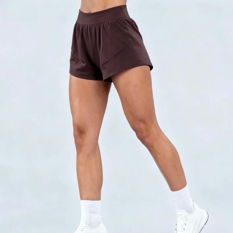 Origin Training Shorts Elastic Wide Waistband Quick Dry Sweat Wicking Loose Fit Shorts Outdoor Workout Gym Athletic Outfit