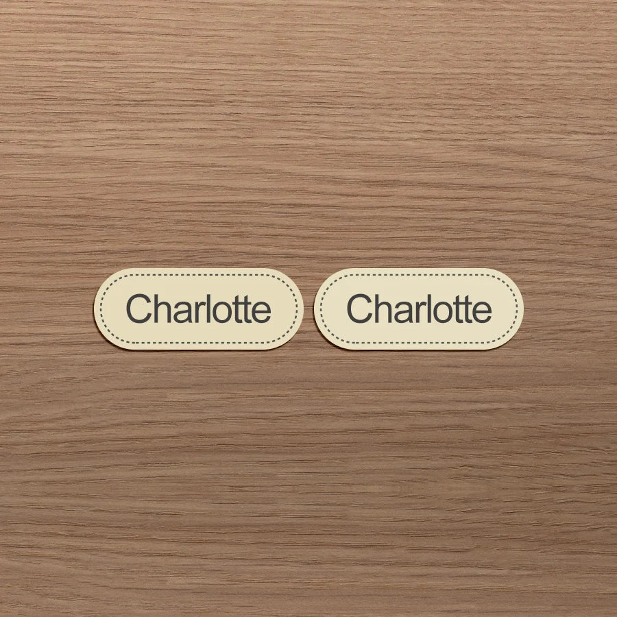 Personalized Sewing Labels for Clothes, School Uniforms, and Clothing,Sewable and ironable,for Jackets, Hats, Backpacks, Jeans