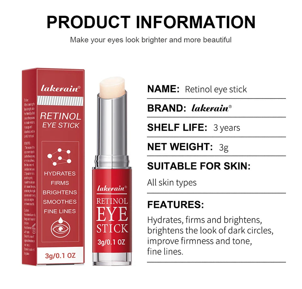 HOT Anti-Wrinkle Eye Cream Retinol Remove Eye Bags Dark Circles Anti Aging Lifting Whitening Moisturizing Brighten Eye Primer