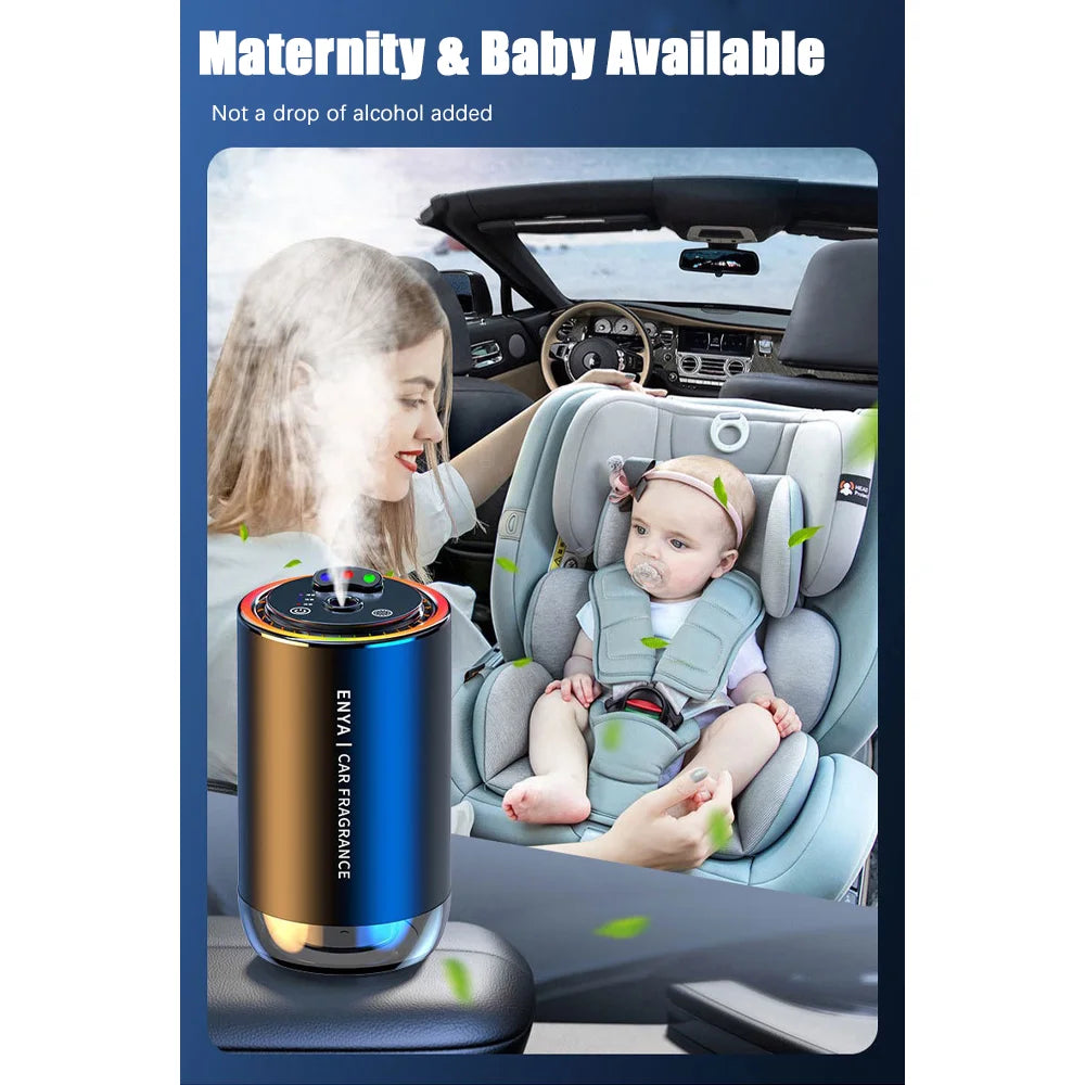 Car Perfume 3 in 1 Color Air Freshener Essential Oil Fragrance Diffuser Smell Distributor USB Aromatherapy Scent Air Refresher