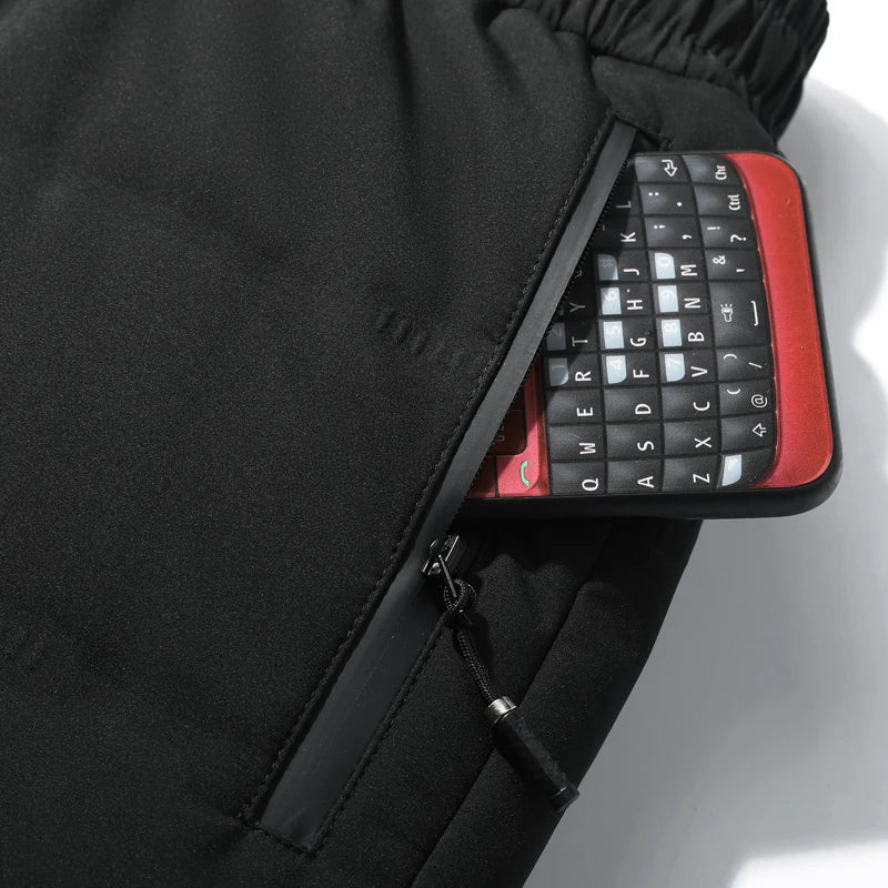 Winter Duck Down Pants Men Minimalist Style Plus Size Down Pants Male Outdoor Windproof Solid Warm Winter Trousers 7XL