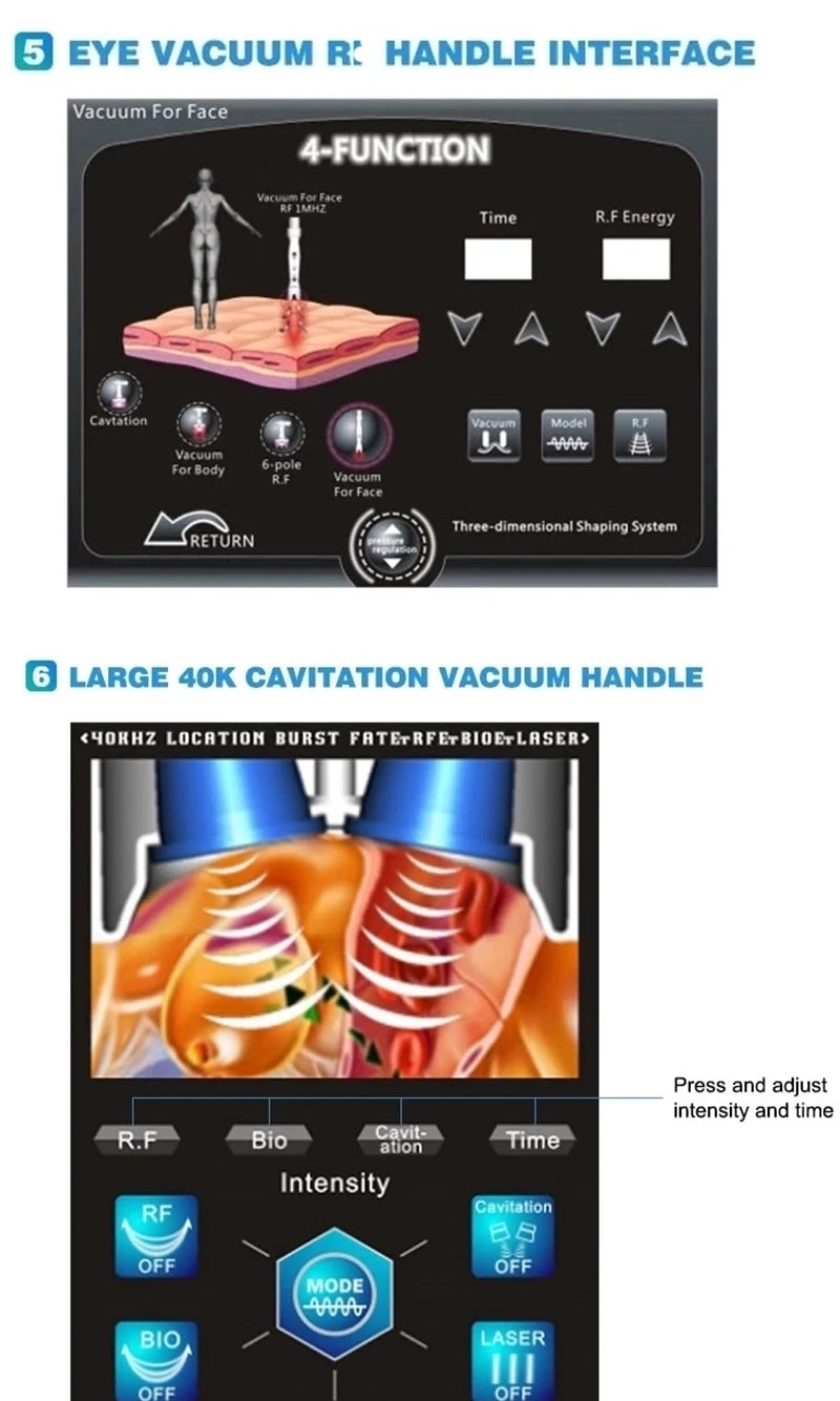 Portable V9 Vela Body Shape Weight loss Vacuum 85Kpa Cavitation Slimming Roller Shaping Massage Machine Fat Removal Face lift