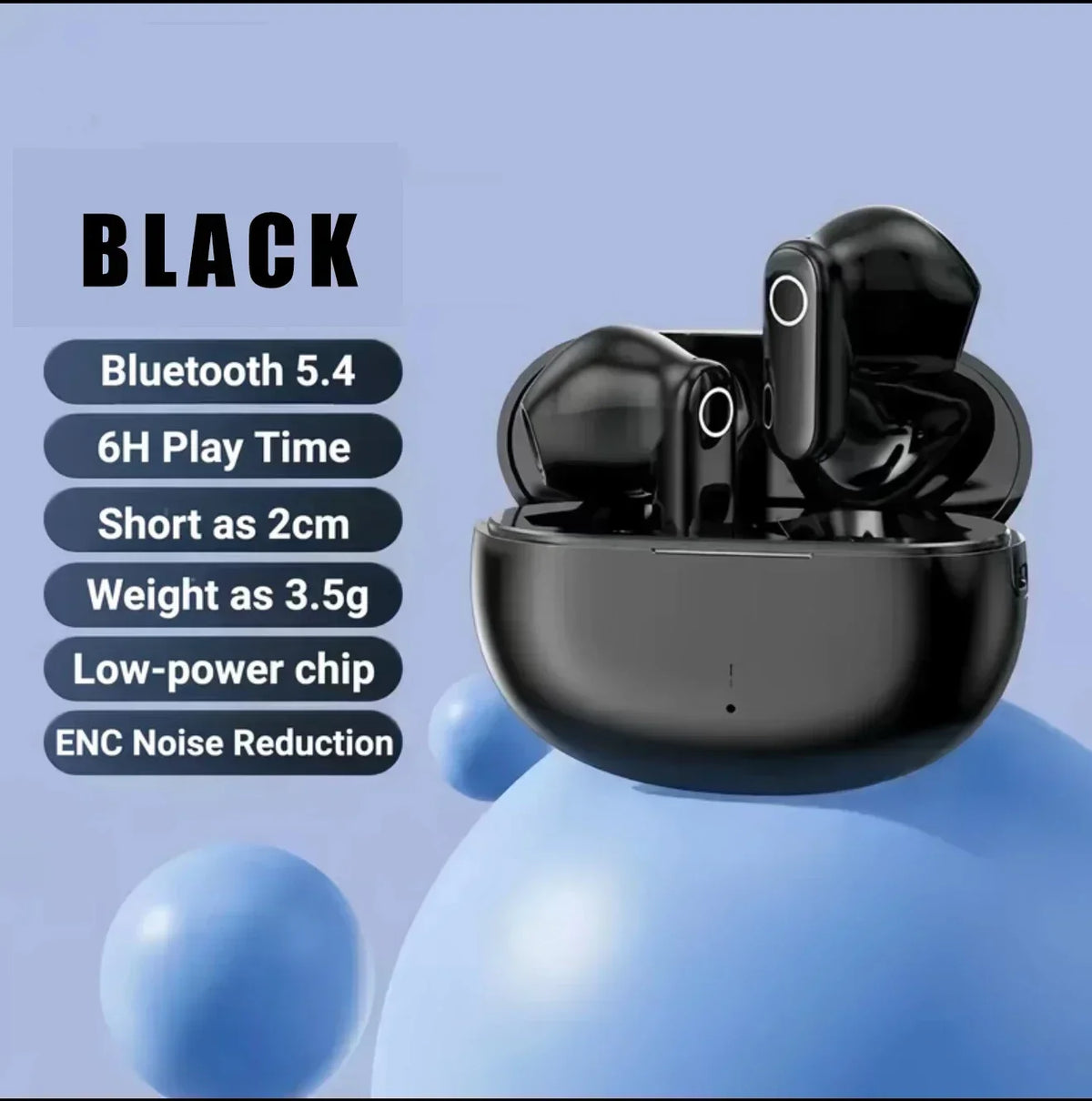 New TWS Mini Comfortable Noise-cancelling True Wireless Bluetooth Headphones With High Sound Quality Bluetooth 5.3 Earphones