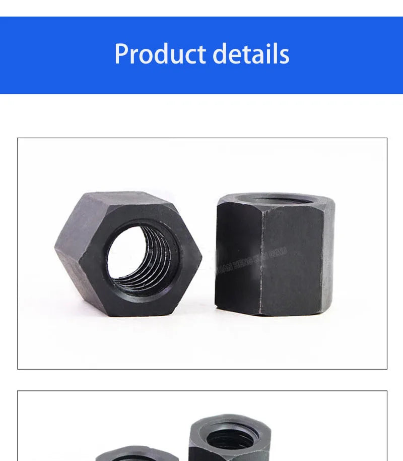 T12-T45 Trapezoidal Lead Screw Left/Right Rotary Thread Hex Nut CNC Machine 3D Printer Linear Shaft Carbon Steel ACME Thread