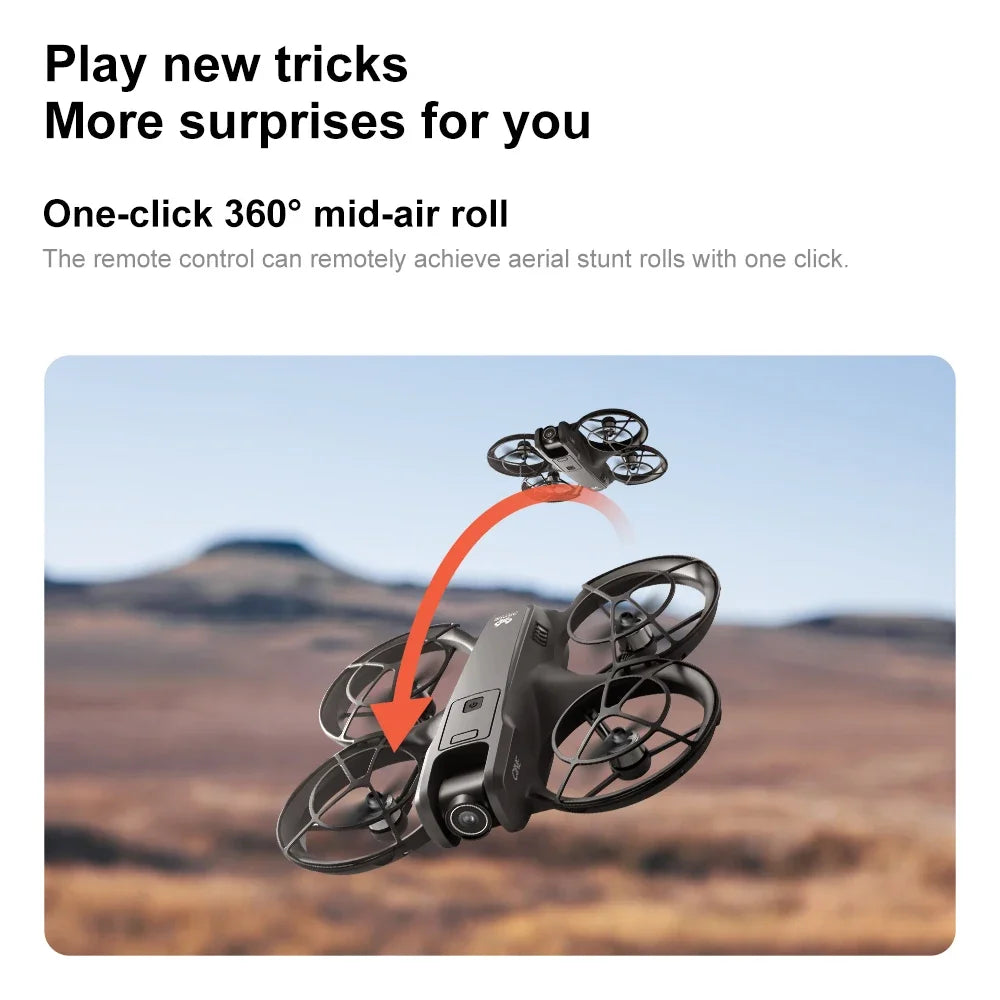 Original MINI V666 Drone 4K Professional WIFI 5G Dron Obstacle Avoidance Brushless Altitude Headless Mode RC Quadcopter Toys