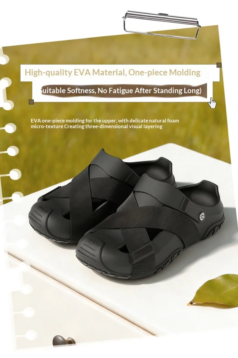 EVA Clogs Men Women Lightweight Foam Slides Summer Outdoor Sport Shoes Breathable Hole Sandals Anti Slip Home cloud Footwear